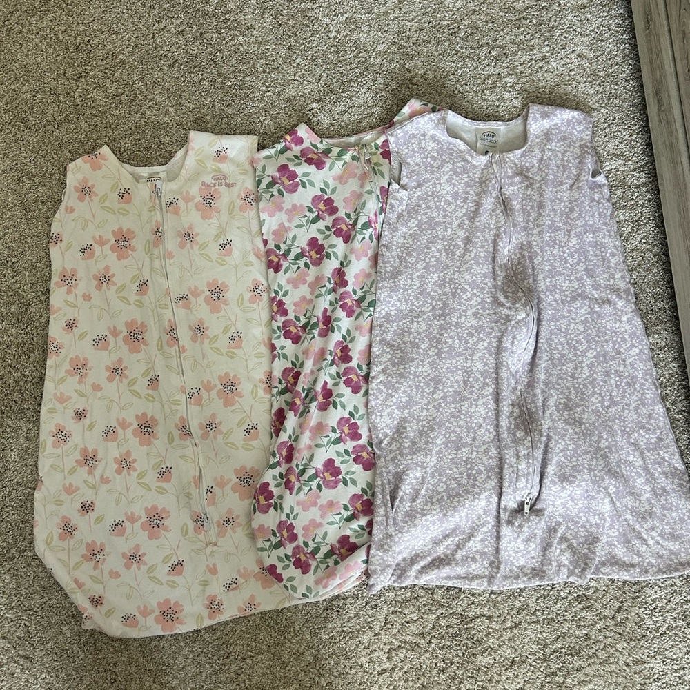 Halo Sleep Sack Wearable Blanket 6-12M Bundle